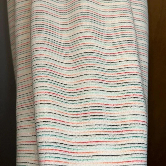 NWT LOFT Dress ~ Loft Petite Ruffle Sleeve V-Neck Swing Dress Medium - Picture 9 of 11